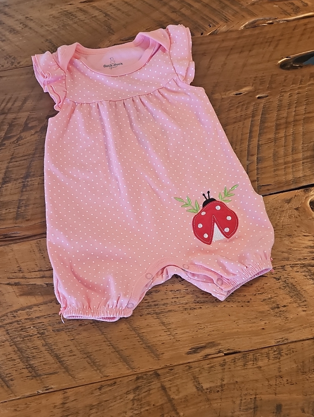 Pink Polka Dot Duck Duck Goose